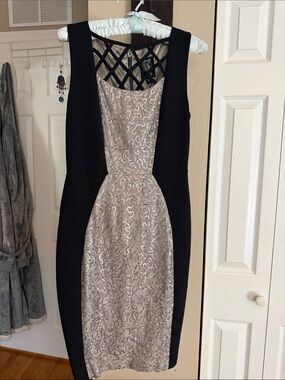 bianca lace maxi dress - black The Bianca Dress
